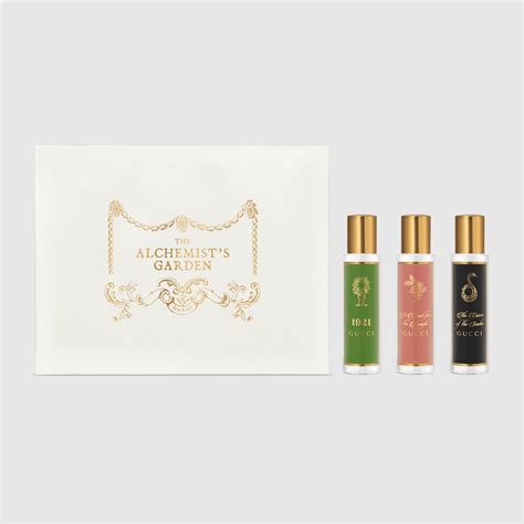 gucci women's 4-pc. mini discovery kit festive gift set|Gucci mini fragrance discovery.